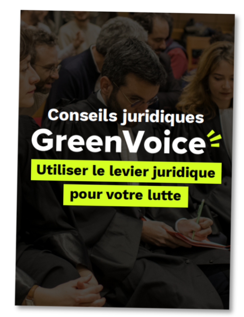 guide juridique GreenVOice