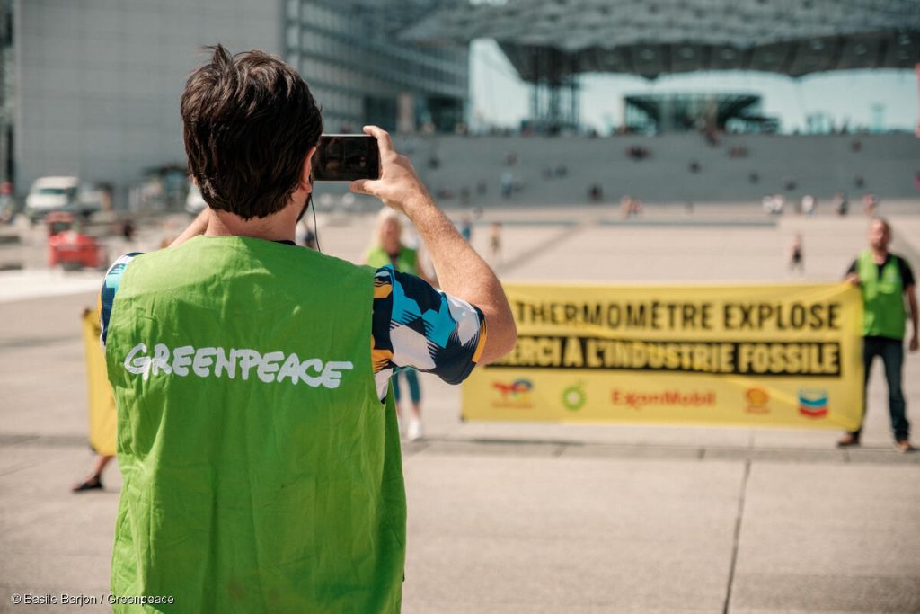 Filmer smartphone greenvoice