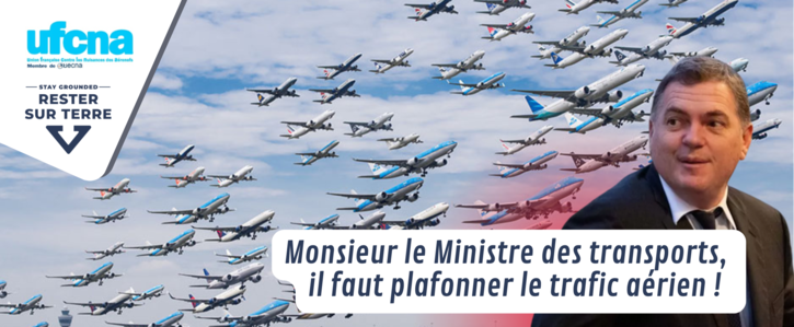 Visuels petitions Greenvoice plafonnement trafic aérien