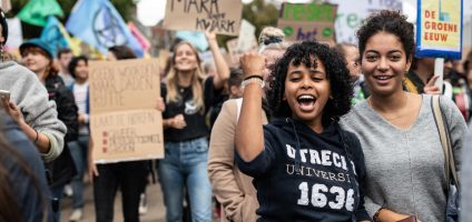 Thousands of people join the Climate Strike in The Hague, Netherlands. People all over the world are demanding immediate climate action and a just transition to a zero-carbon future.